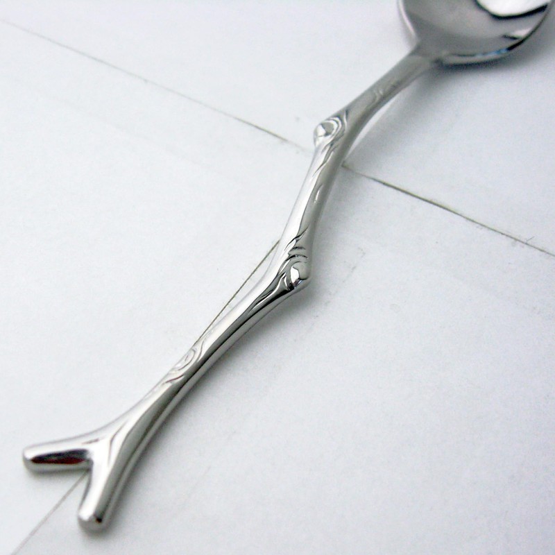 Nagao Twig Coffee Spoon, 4.7 inches (12.0 cm), 5 Bottles