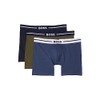 BOSS 3 Pack Bold Logo Cotton Stretch Boxer Briefs