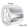 CHUANGSEED Adhesive Aluminum Foil Fiberglass Heat Shield Tape 3in x