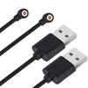[2-Pack] Smart Ring Charger Cable Compatible with YoR by Letsfit/COLMI/Lifebee