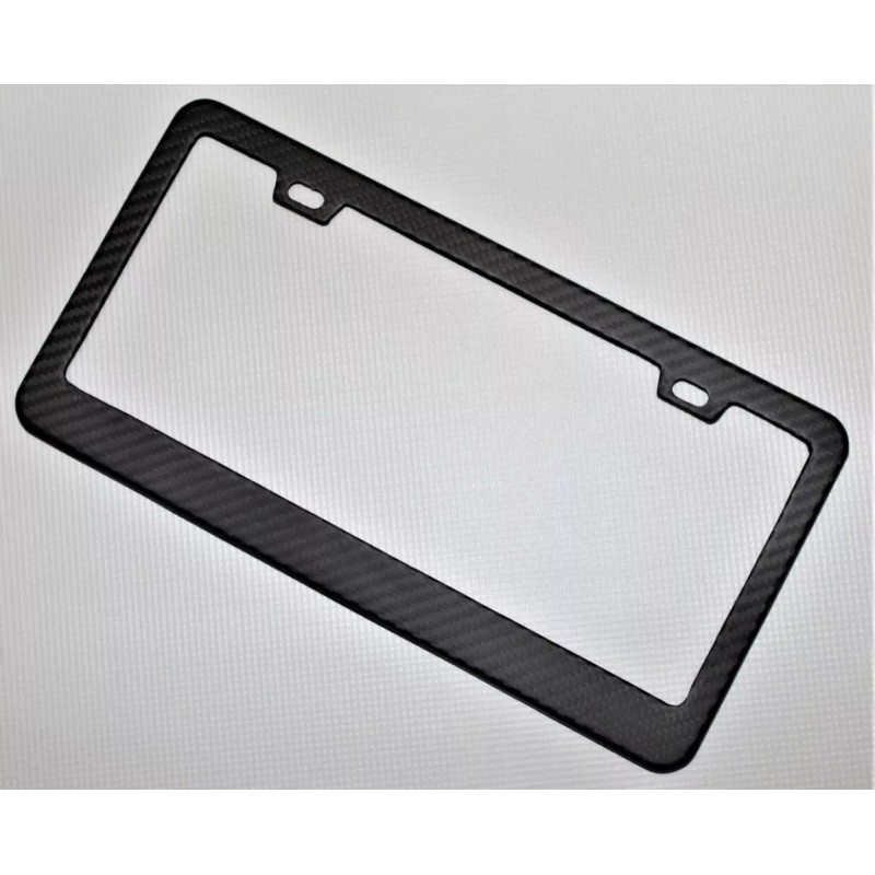 BLVD Car License Plate Frame - 100% Carbon Fiber -