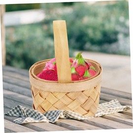 SHOWERORO 10Pcs Handheld Baskets Wedding Candy Storage Baskets for Party Supplies Rustic Decor and Favor Presentation