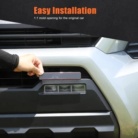 Car Front Fog Light Tinted Cover Trim for Toyota Tacoma 2024 2025, Exterior Decoration Accessories