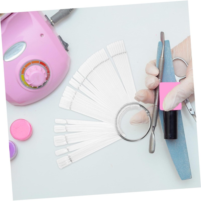 FOMIYES 1set Nail Tech Supplies Nail Art Display Boards Sample