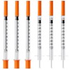 U-100 1mL/cc 29G 1/4" (6mm) Lab Syringes, Individually Wrapped, Pack