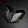 JOGON Carbon Fiber Side Rearview Mirror Cover Caps For Corvette