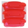 NADOBA Mini Lock-Top Snack Containers set of 6 colors may