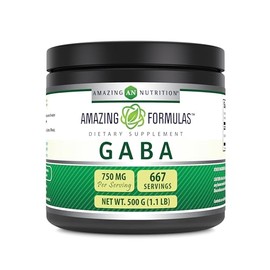 Amazing Formulas GABA Powder 500 Gms