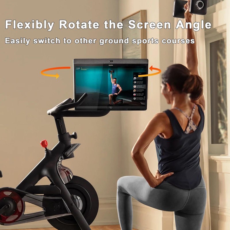 NICEDACK Screen Swivel Mount for Peloton Bike, Pivot for Peloton