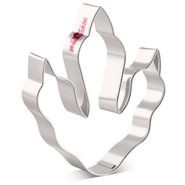 LILIAO Dinosaur Footprint Cookie Cutter, 4.25 inch