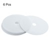 MECCANIXITY Universal Cloth Dryer Exhaust Filter, Cotton 235x31mm White for