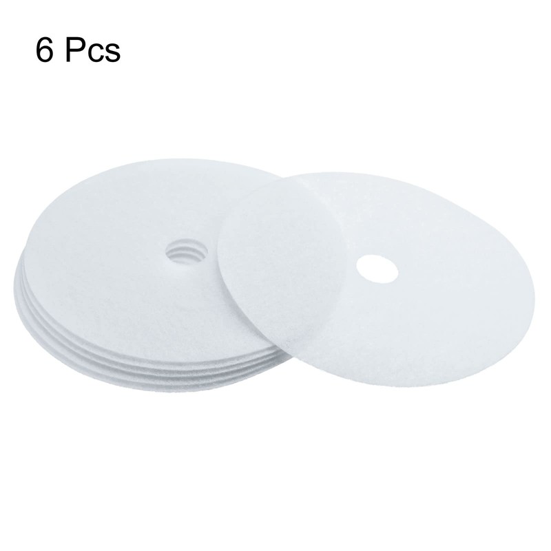 MECCANIXITY Universal Cloth Dryer Exhaust Filter, Cotton 235x31mm White for