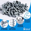 Stahlia 50 Euro Screws 6.3 x 16 mm Furniture Screws