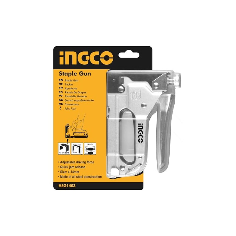INGCO 10mm Adjustable Staple Gun