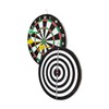 Idena 40375 Hanging Dartboard with 2 Sides, Diameter 29 cm,