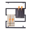 CUBELLIN Towel Warmer 90W Electric Heated Towel Rack 5 Bars