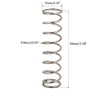 TA-VIGOR 10Pcs Compressed Spring, 9mm OD,0.8mm Wire Size,35mm Free Length