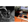 Ginsco Car Trash Can with Lid, Mini Car Garbage Can,