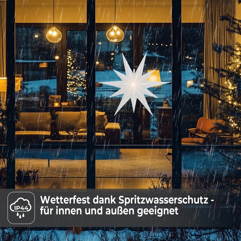 OVILUM 2D Star 57cm (White)