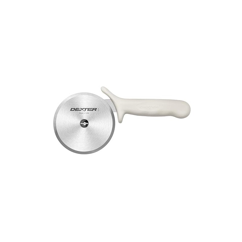 Dexter-Russell 4" Pizza Cutter, P177A-4PCP, SANI-SAFE series, White (18023-1)