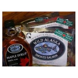 Maple Smoked Sockeye Salmon-6 ounce fillet