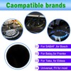 Upgraded Gas Stove Burner Cap Set - 4Piece Metal Cooker