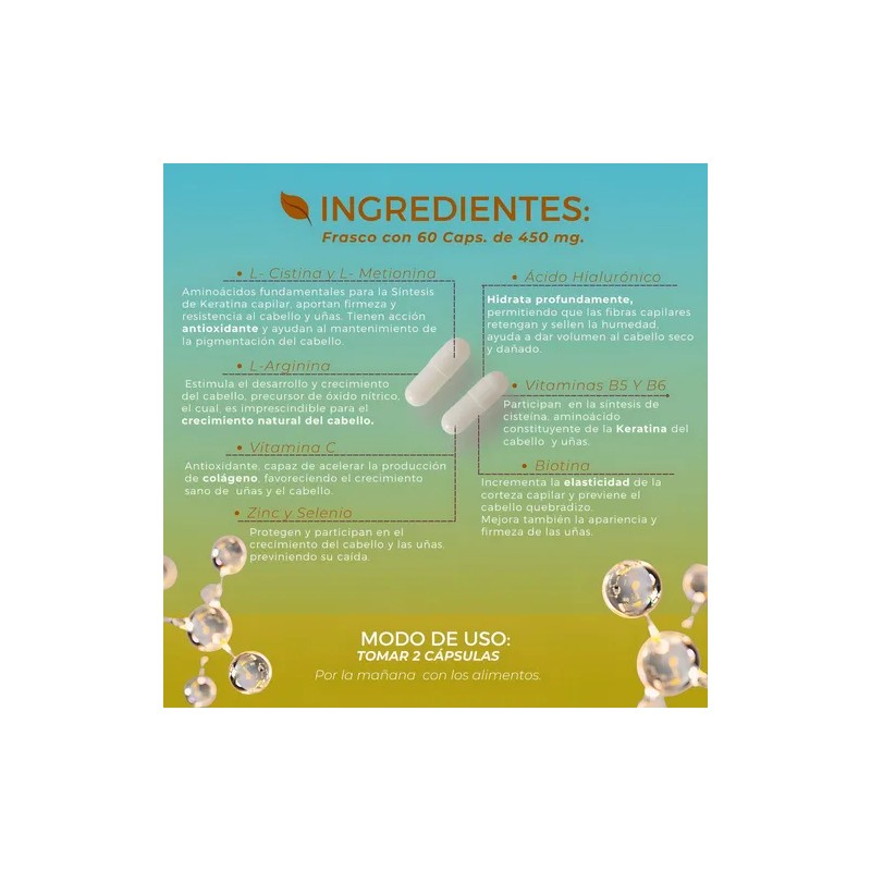 Biosuple Biotina cido Hialurnico Vitaminas 60 Cpsulas Uas Cabello