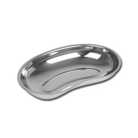 GIMA 26610 Stainless Steel Kidney Dish, 207 mm x 128 mm x 33 mm, capacity 480 ml
