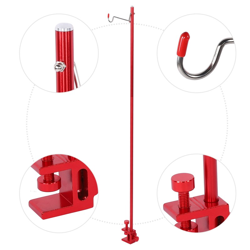 Outdoor Camping Foldable Light Pole Portable Aluminum Alloy Light Stand