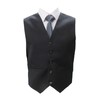 UT Kilts Modern Style Kilt Jacket and Vest Men's Black