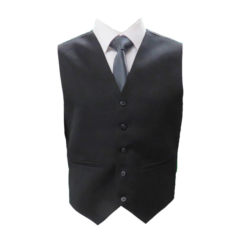 UT Kilts Modern Style Kilt Jacket and Vest Men's Black