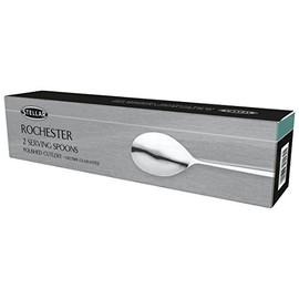 Stellar Rochester BL34 2 Piece Stainless Steel Serving Spoons Guaranteed