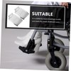 FOMIYES Wheelchair Footrest Replacement Footplate Sturdy Stable Easy Install for