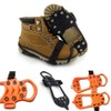 BESPORTBLE Shoe Covers Crampons Ice Grips Non Slip Spikes for