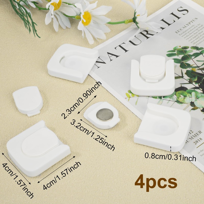 Heveer Remote Control Holder Strong Magnetic Holder Wall Mount Remote