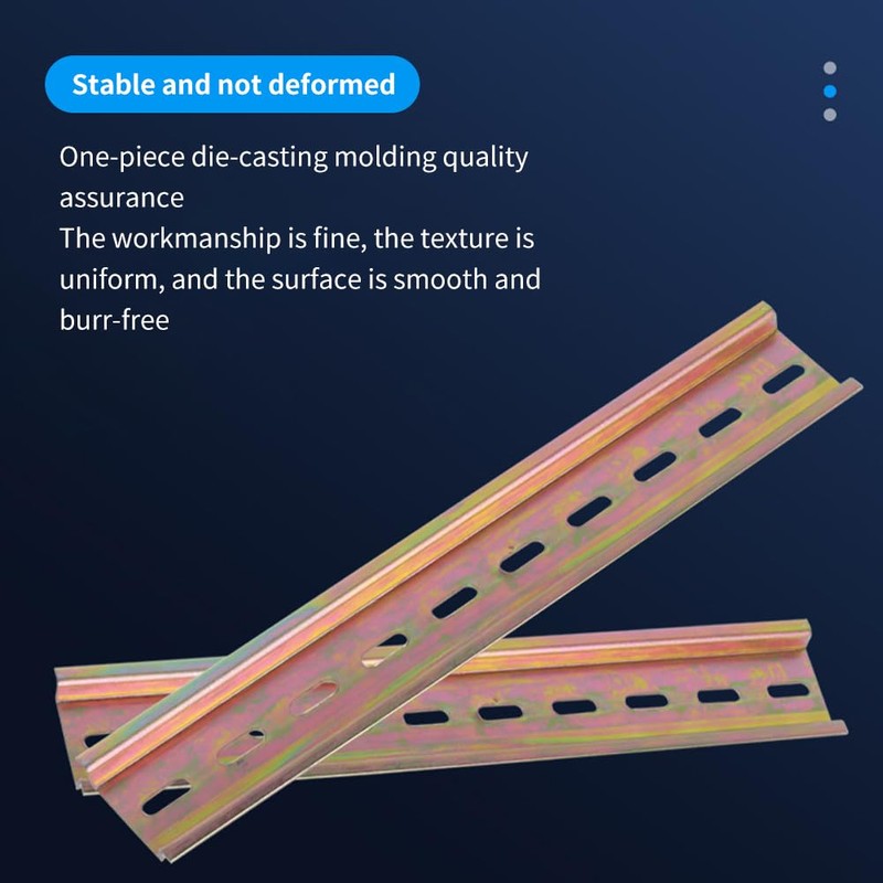 DIN Rail, Mounting Rail, for Distribution Cabinet, Control Cabinet, Installation
