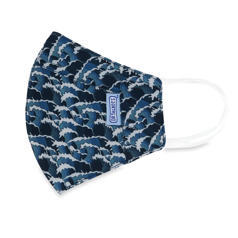 Dr. Talbot's Adult Washable Cup-Shaped Cloth Face Mask for Personal