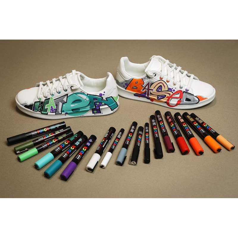 uni-ball 186520 Uni Posca Marker with Fine Bullet Nib 0.9-1.3