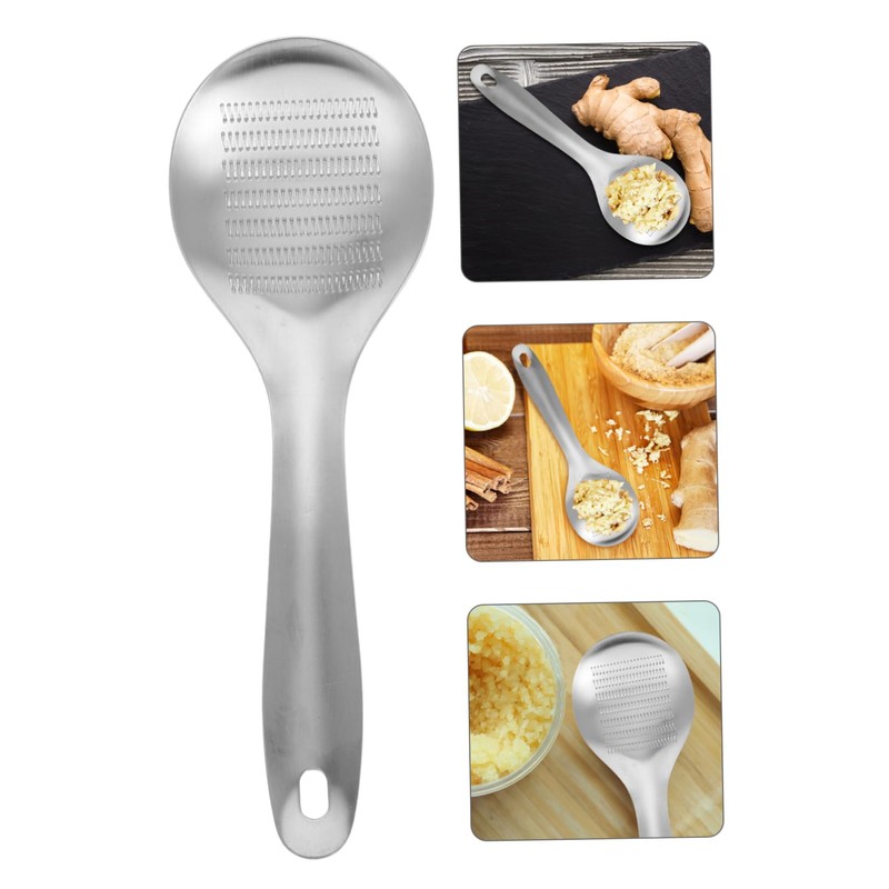 ABOOFAN 4pcs Stainless Steel Ginger Grater Zester Multi Functional Grinding