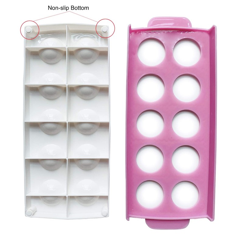 Gladworts Raviolamp Mould Dumpling Pastry Maker Mold for Large Round