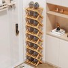 Shoe Rack - Foldable Vertical Shoe Rack for Entryway,Durable and