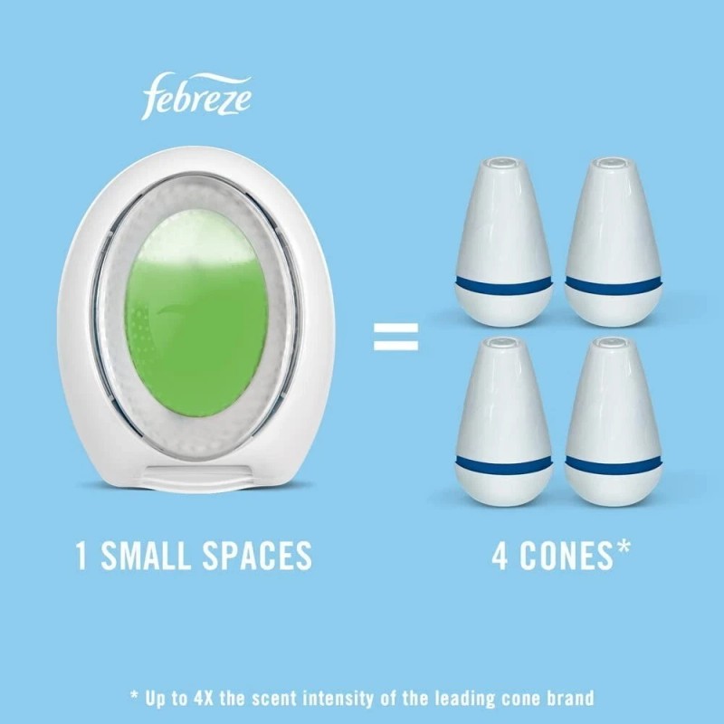 4 Febreze Small Spaces Air Freshener Heavy Duty Fresh Pet
