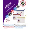 Snopake A5 Heavy Duty EVA Mesh Zippa-Bag [Pack of 3]