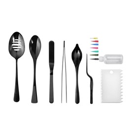 mikamax - mm - Chef's Plating Tool Set - Kitchen Chef Cooking Utensils - Culinary Coating Set - Plating Kit
