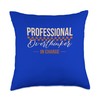Professional Overthinker in Charge Throw Pillow