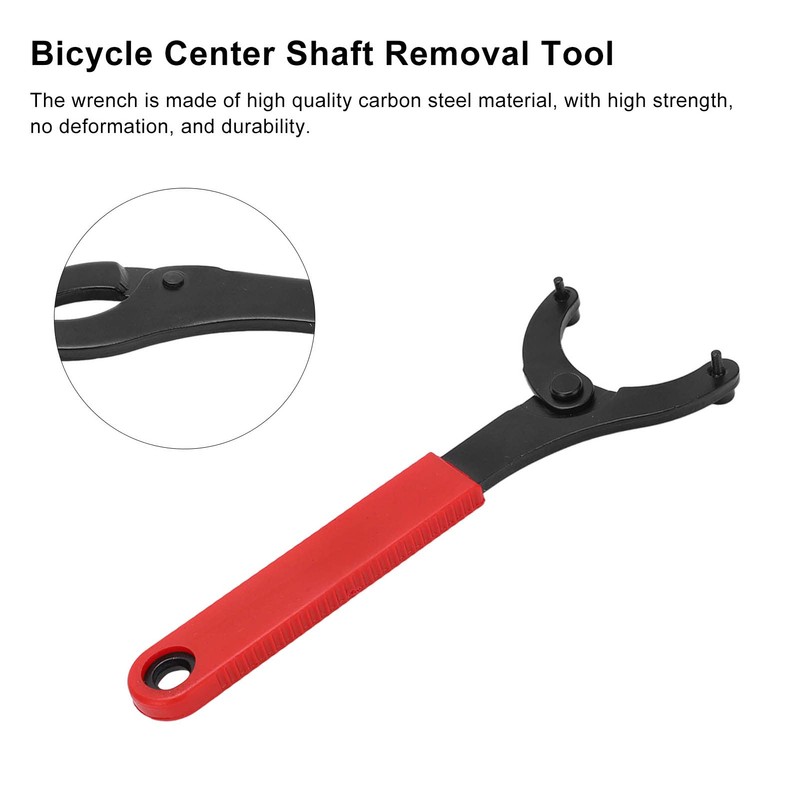 SPYMINNPOO Bottom Bracket Removal Tool, Adjustable Bottom Bracket Cup Pegs