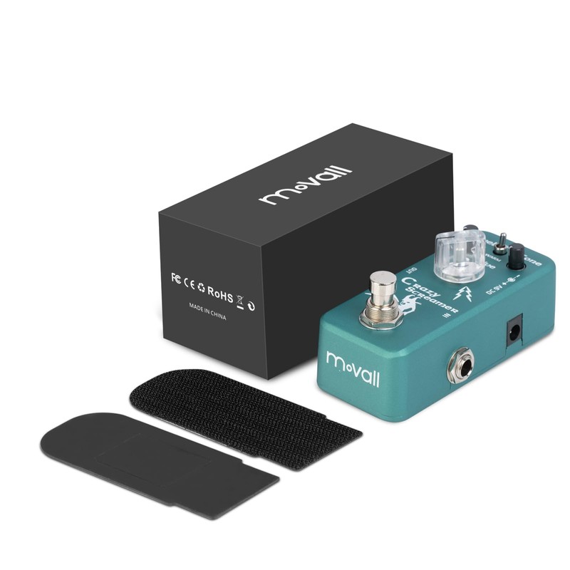 Movall MP-315 Crazy Screamer Overdrive Efecto de pedal de guitarra