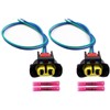 LIZAPUS 2pcs Fog Lights Connector Compatible with Dodge Charger 2012-2023
