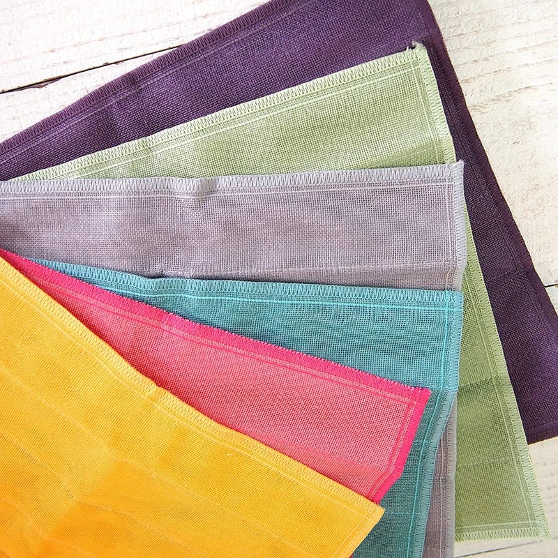 Nawrap Two-Tone Dishcloth, 12 x 12 in, Durable and Absorbent,