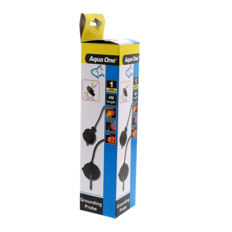 Grounding Probe Titanium Aquarium 4m Cable Kongs Prevents Electric Shocks
